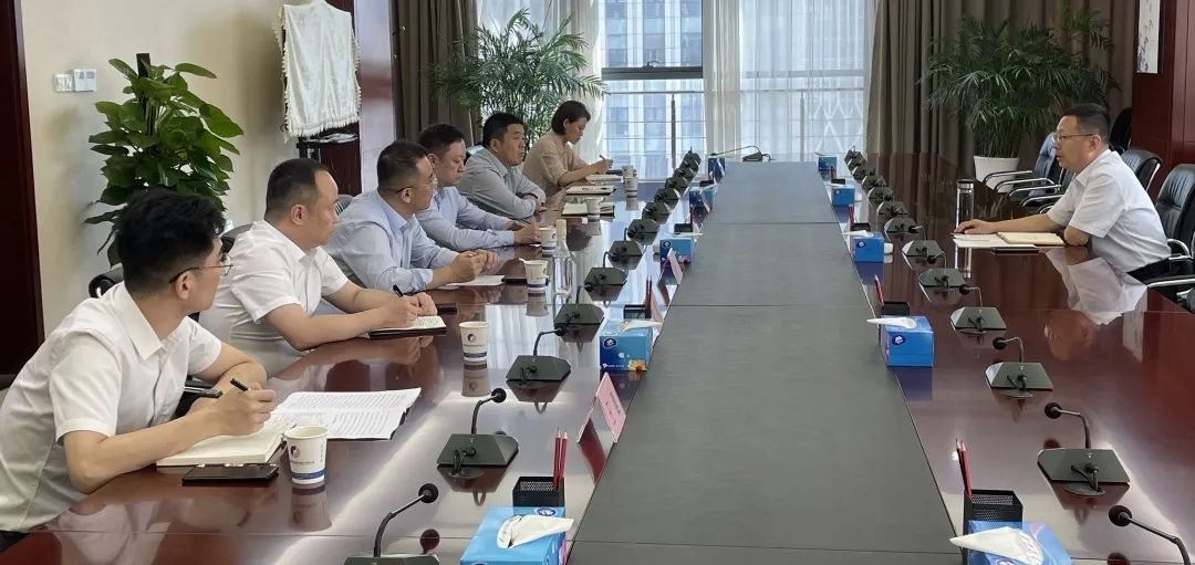 公司黨委書記、董事長杜巖岫帶隊赴合肥考察學習