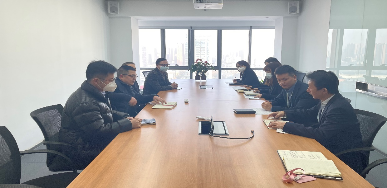 長安財通與陜西金融資產(chǎn)管理股份有限公司、融創(chuàng)西北公司座談交流